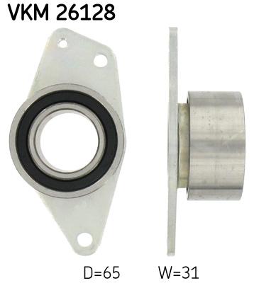 Ролик модуля натяжителя ремня VKM26128 SKF