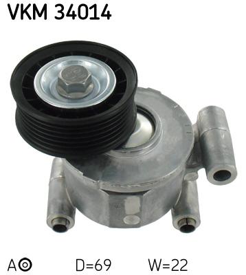 Комплект ремня з натягувачами VKM34014 SKF