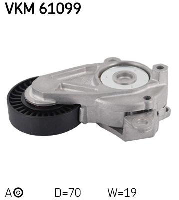 Натяжной ролик поликлинового ремня VKM61099 SKF