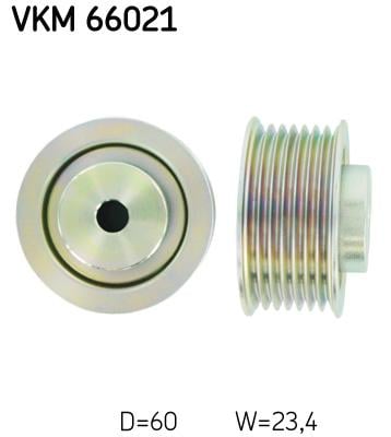 Ролик модуля натягувача ременя VKM66021 SKF