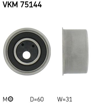 Ролик модуля натяжителя ремня VKM75144 SKF