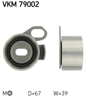 Натяжной ролик ремня ГРМ VKM79002 SKF