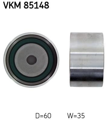 Ролик модуля натяжителя ремня VKM85148 SKF