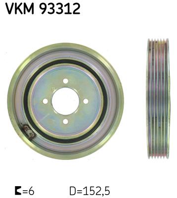 Ременной VKM93312 SKF