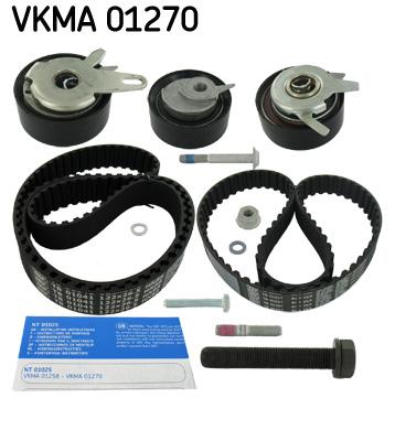 Комплект ГРМ (ремінь + ролик) VW LT 28-35 II, LT 28-46 II, TRANSPORTER IV 2.5D 09.95-07.06 VKMA01270 SKF