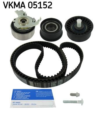 Комплект ГРМ (ремінь+ролік) OPEL ASTRA G, ASTRA G CLASSIC, ZAFIRA A 1.4/1.6/1.8 02.98-12.11 VKMA05152 SKF - фото 1