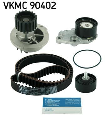 Комплект ГРМ с помпою VKMC90402 SKF