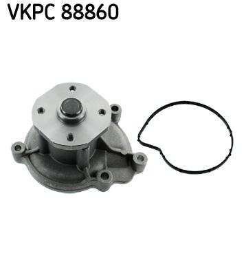 Водяной насос MERCEDES A (W169), B (W245); MITSUBISHI COLT VI; SMART FORFOUR 1.5-2.0D 08.04-06.12 VKPC88860 SKF - фото 1