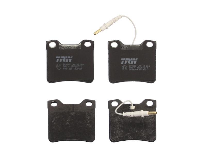Тормозные колодки задние Mercedes Vito GDB1289 TRW