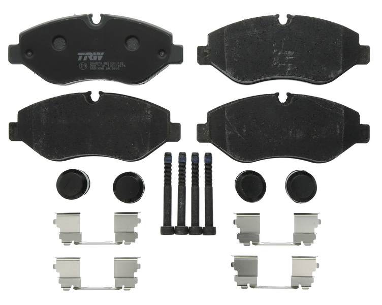 Гальмівні колодки передні MERCEDES SPRINTER (906) SPRINTER 46-T (906) SPRINTER 5-T (906) 1.6D-Electric 09.03- GDB1698 TRW
