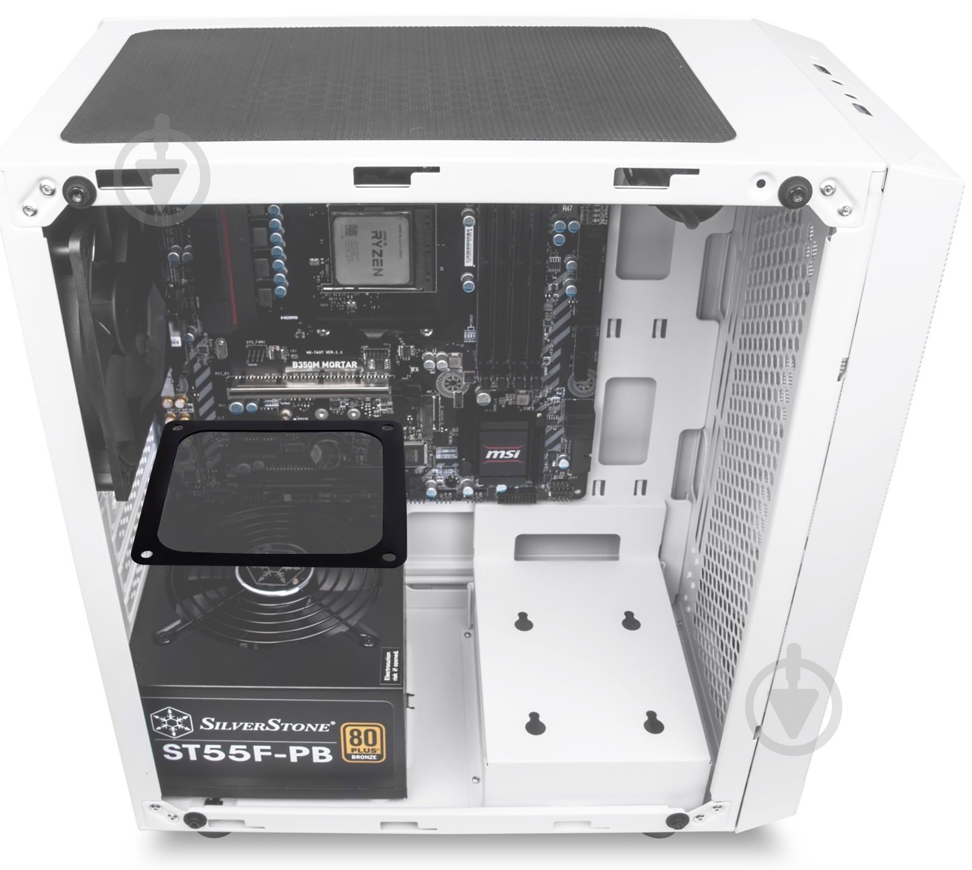 Фильтр для вентилятора SilverStone магнитный (SST-FF143W2PACK) - фото 5