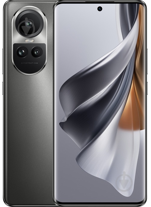 Смартфон OPPO Reno10 8/256GB silvery grey (CPH2531) - фото 1