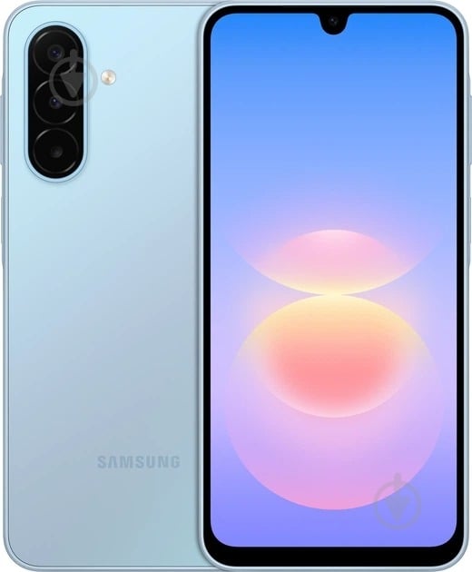 Смартфон Samsung Galaxy A18 4G 4/128GB light blue (SM-A185FLBDEUC) - фото 1 Смартфон Samsung Galaxy A18 4G 4/128GB light blue (SM-A185FLBDEUC) - фото 1