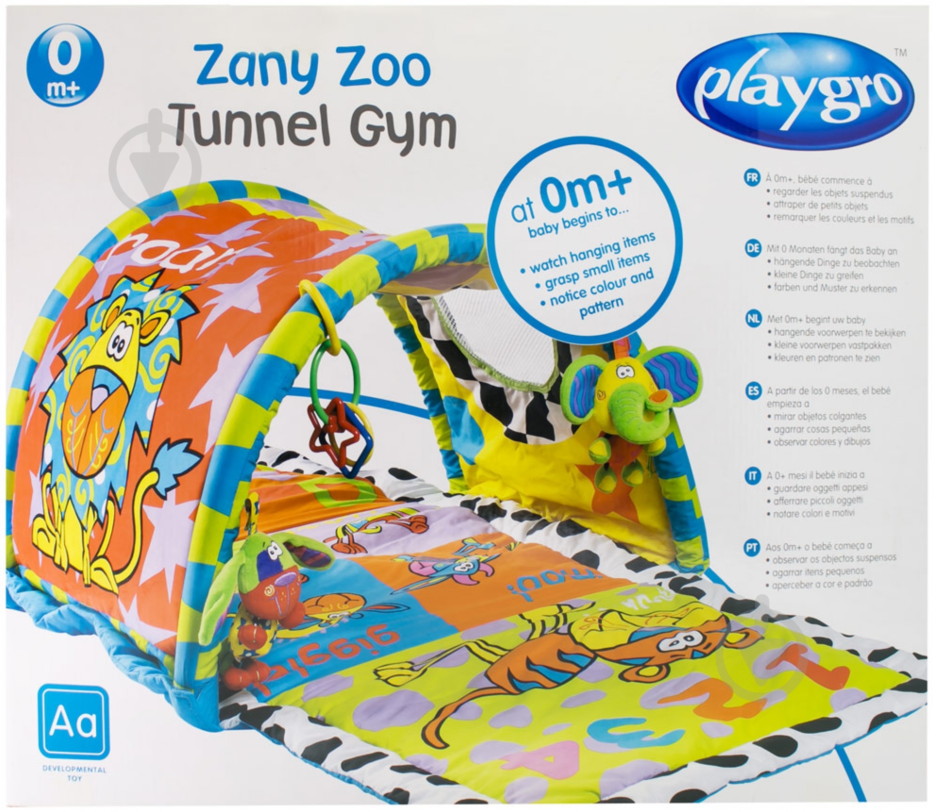 Развивающий коврик Playgro Туннель 0170174 - фото 2