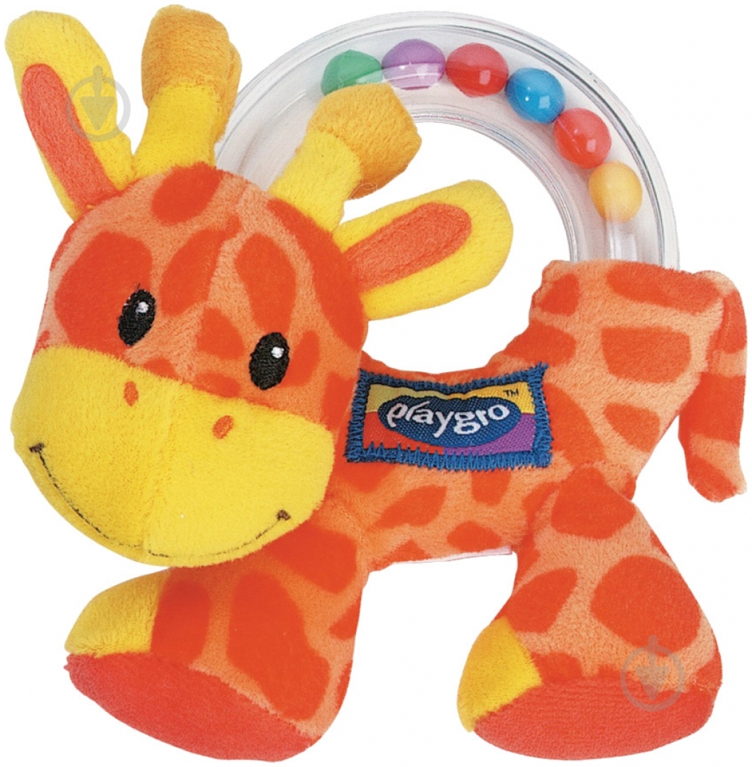 Погремушка Playgro кольцо Жираф 0110492 - фото 1