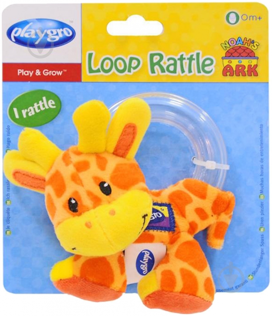 Погремушка Playgro кольцо Жираф 0110492 - фото 2