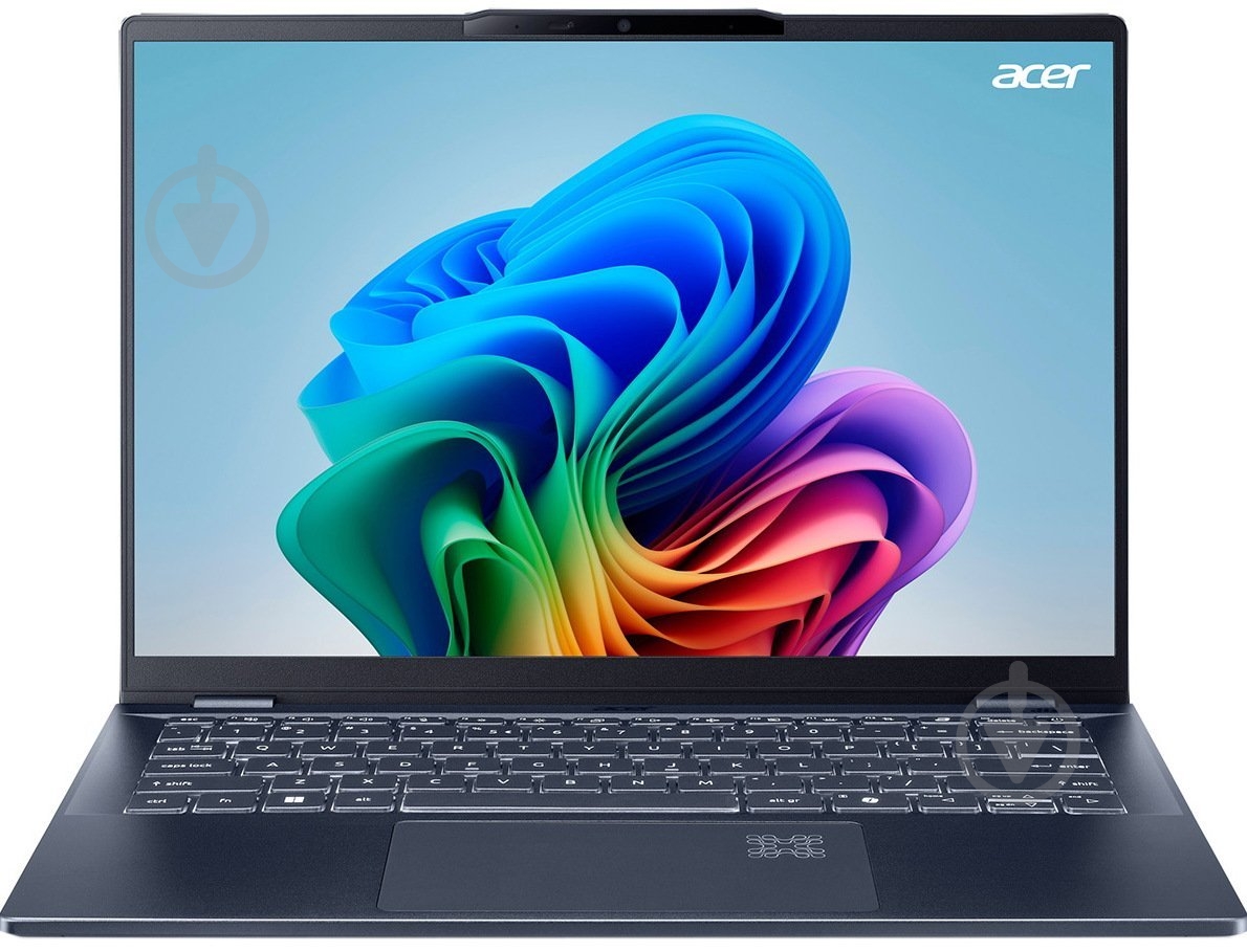 Ноутбук Acer Swift 14 AI SF14-51-72XN 14" (NX.J2HEU.005) steam blue - фото 1 Ноутбук Acer Swift 14 AI SF14-51-72XN 14" (NX.J2HEU.005) steam blue - фото 1