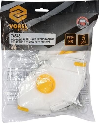Полумаска Vorel 5 шт. 74543 - фото 2