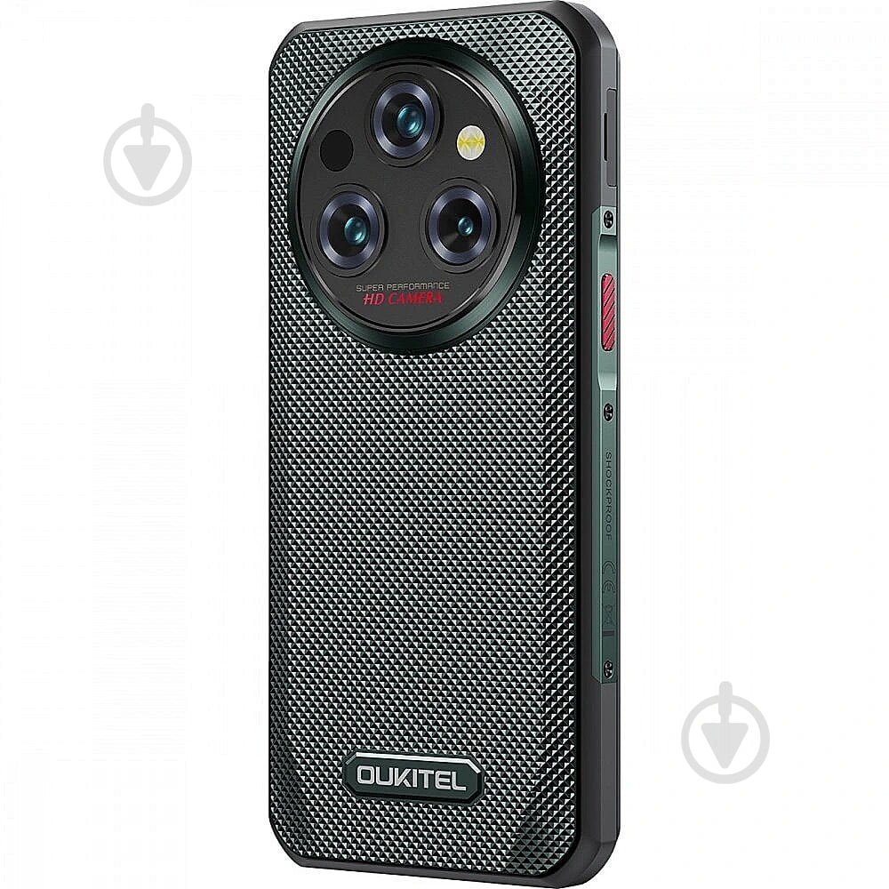 Смартфон Oukitel WP35 8/256GB green (6931940753821) - фото 7 Смартфон Oukitel WP35 8/256GB green (6931940753821) - фото 7