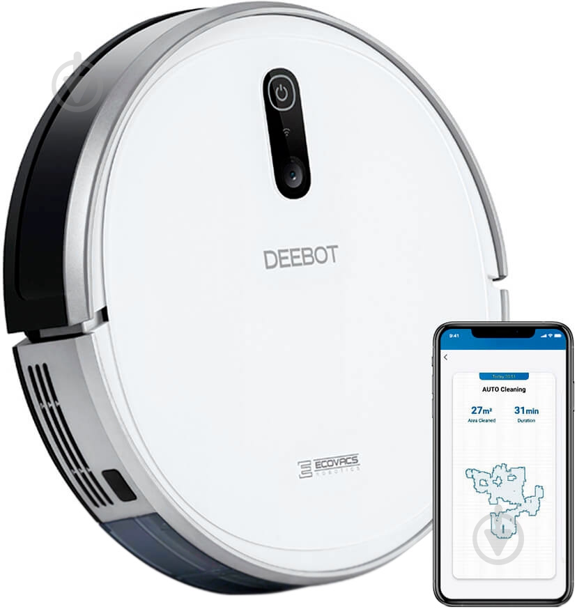 Робот-пылесос Ecovacs DS3G Deebot 710 white - фото 2