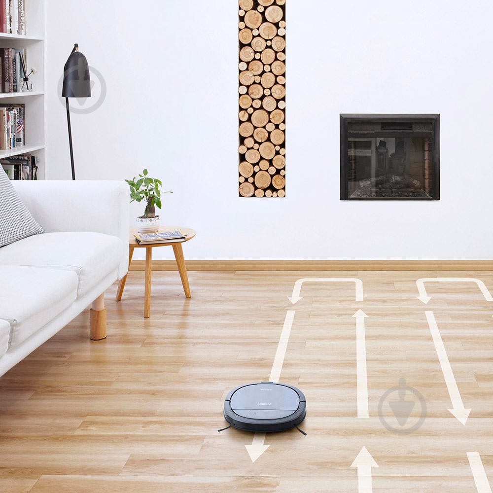 Робот-пылесос Ecovacs DK3G Ozmo Slim 10 black - фото 5