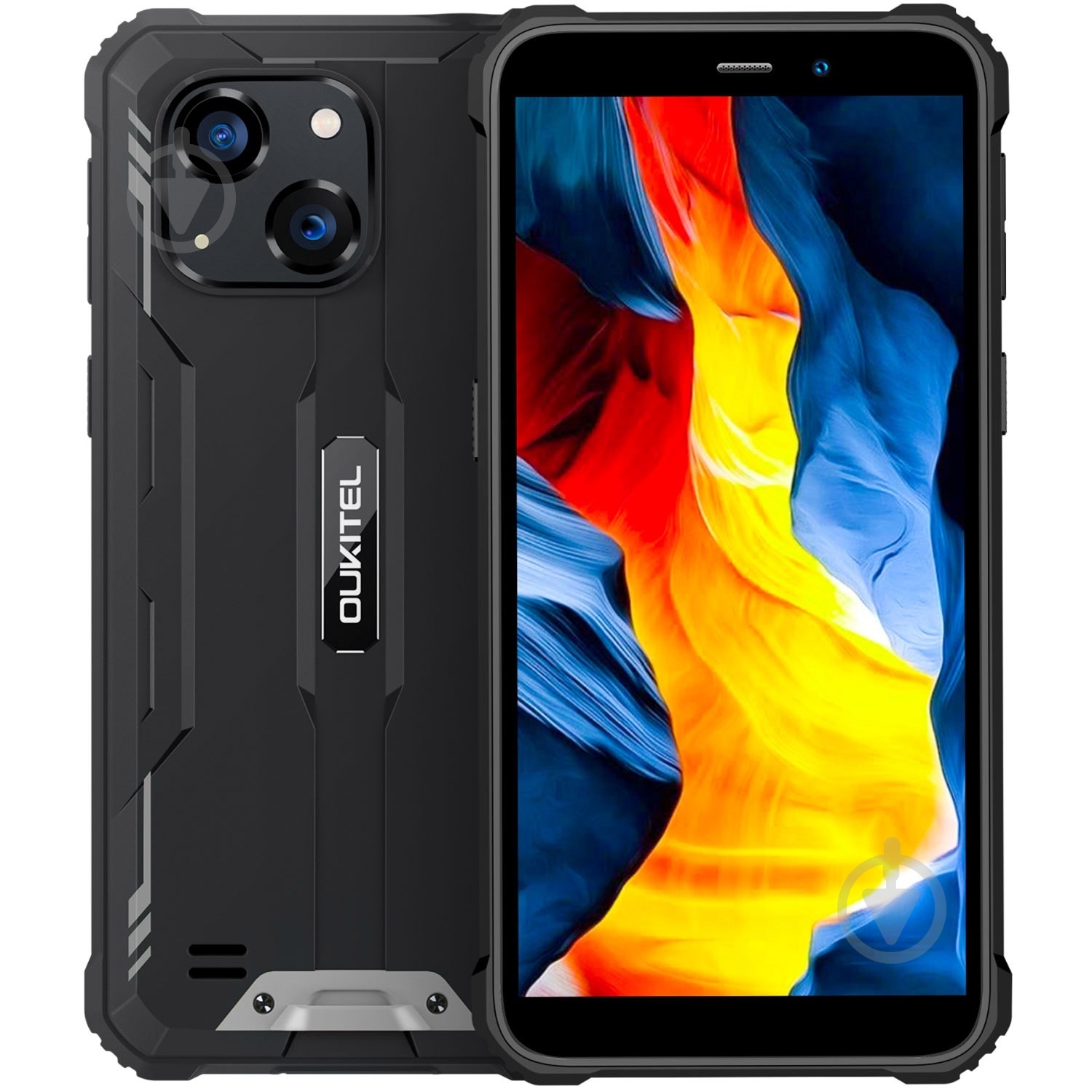 Смартфон Oukitel G2 4/64GB black (6931940757713) - фото 1 Смартфон Oukitel G2 4/64GB black (6931940757713) - фото 1