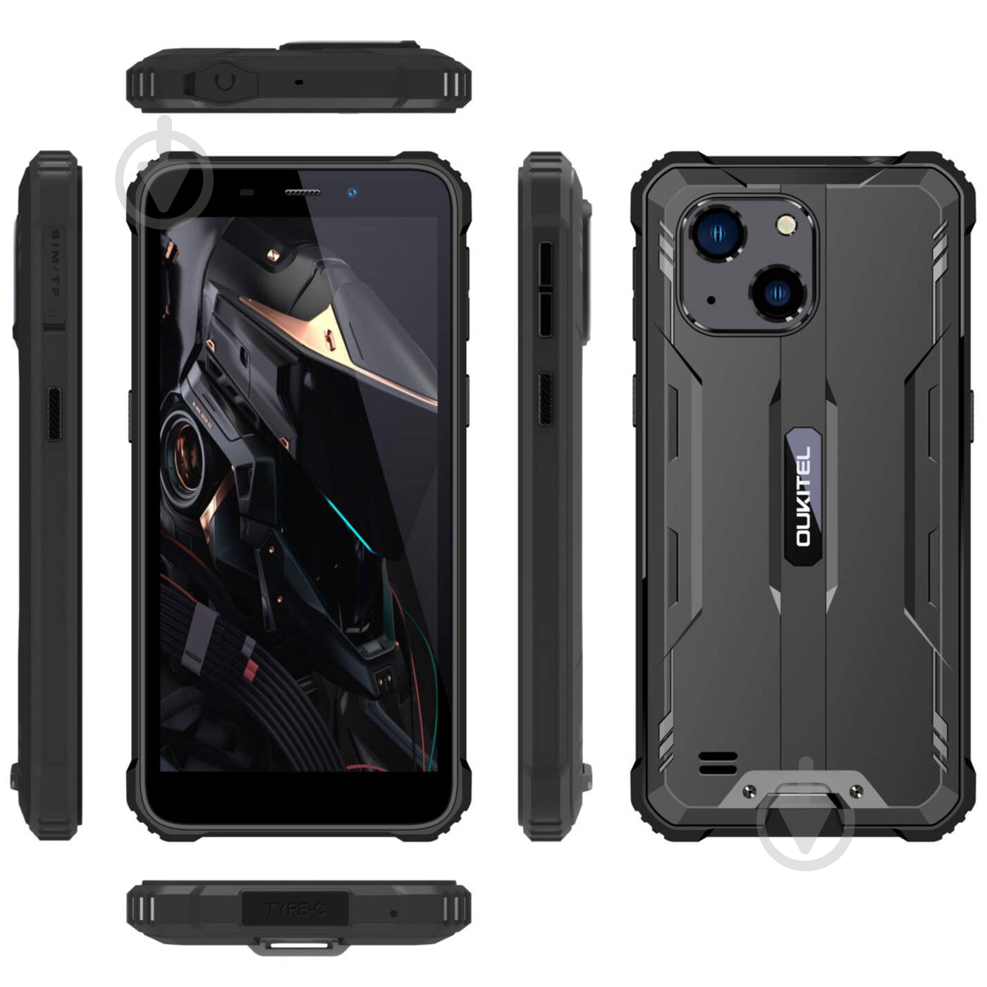 Смартфон Oukitel G2 4/64GB black (6931940757713) - фото 8 Смартфон Oukitel G2 4/64GB black (6931940757713) - фото 8
