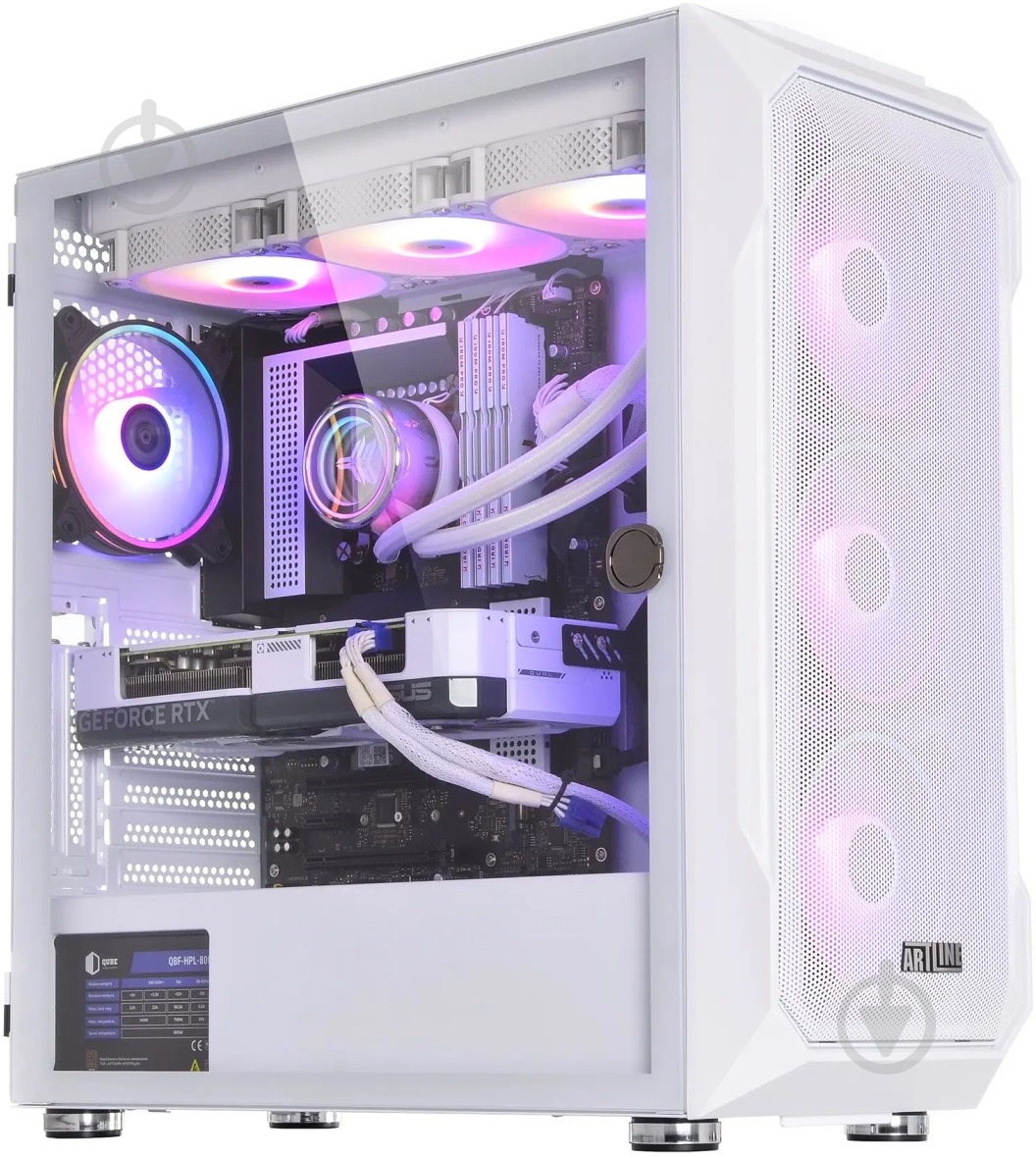 Компьютер Artline Overlord X93WHITE (X93Whitev70Win) white - фото 9
