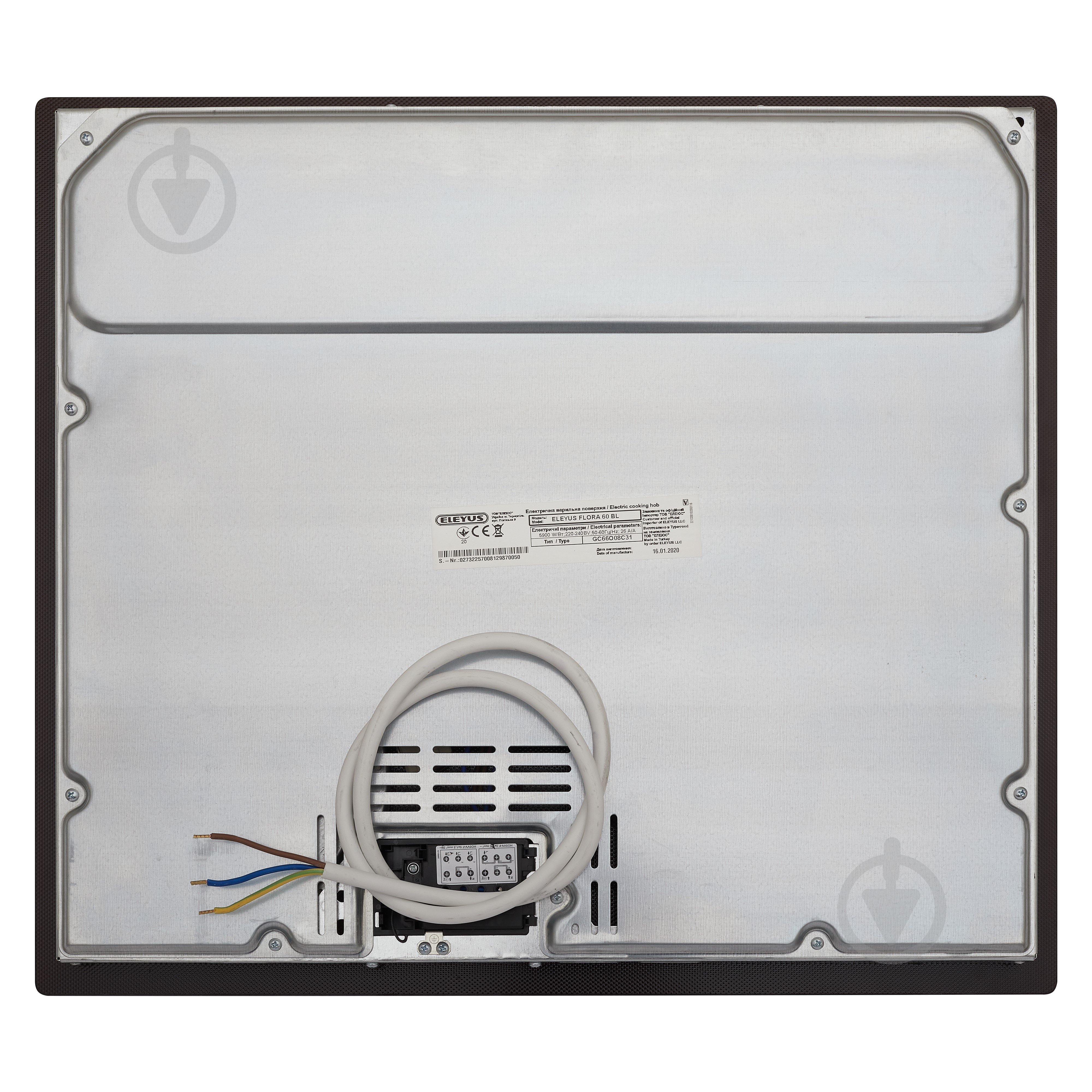Варочная поверхность электрическая Eleyus FLORA 60 BL V - фото 10