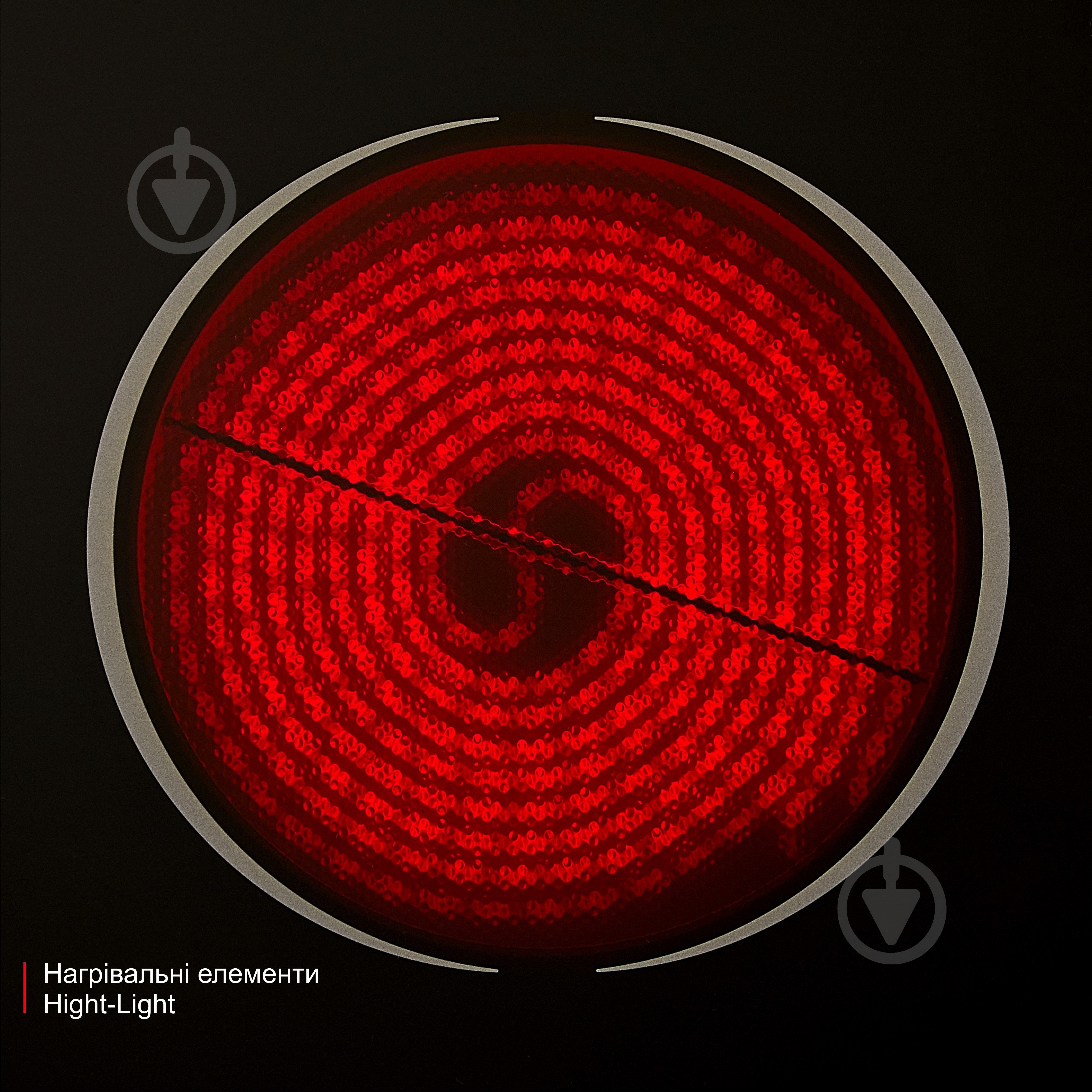 Варочная поверхность электрическая Eleyus FLORA 60 BL V - фото 5