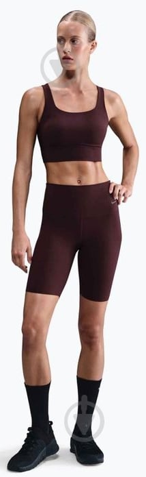Бра Nike Zenvy Medium-Support DO6619-652 р.S бордовый - фото 4