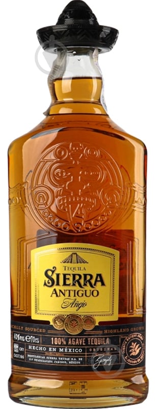 Текила Sierra Antiguo Anejo 0,7 л 40% - фото 1