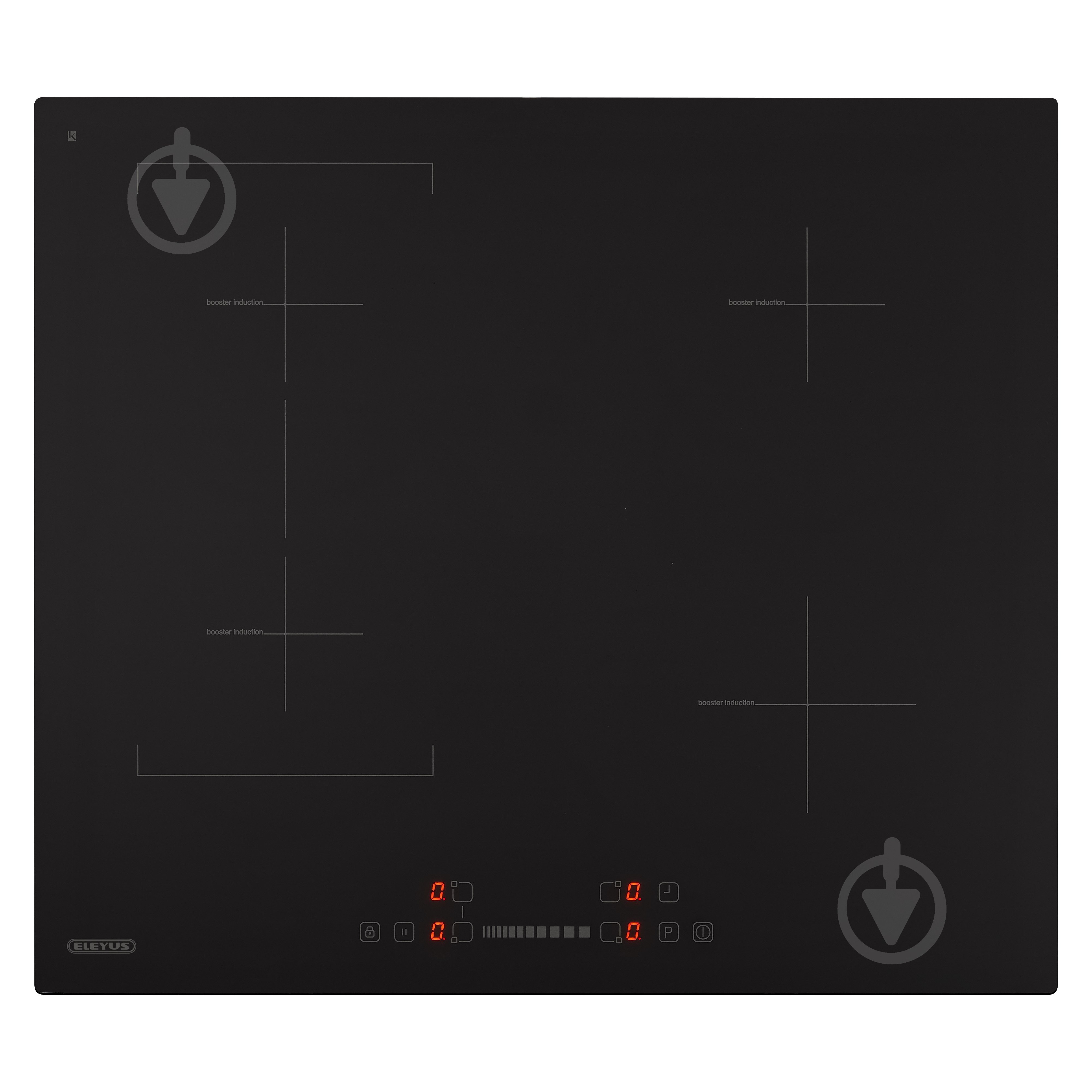 Варочная поверхность индукционная Eleyus ELIT 60 BL I - фото 1