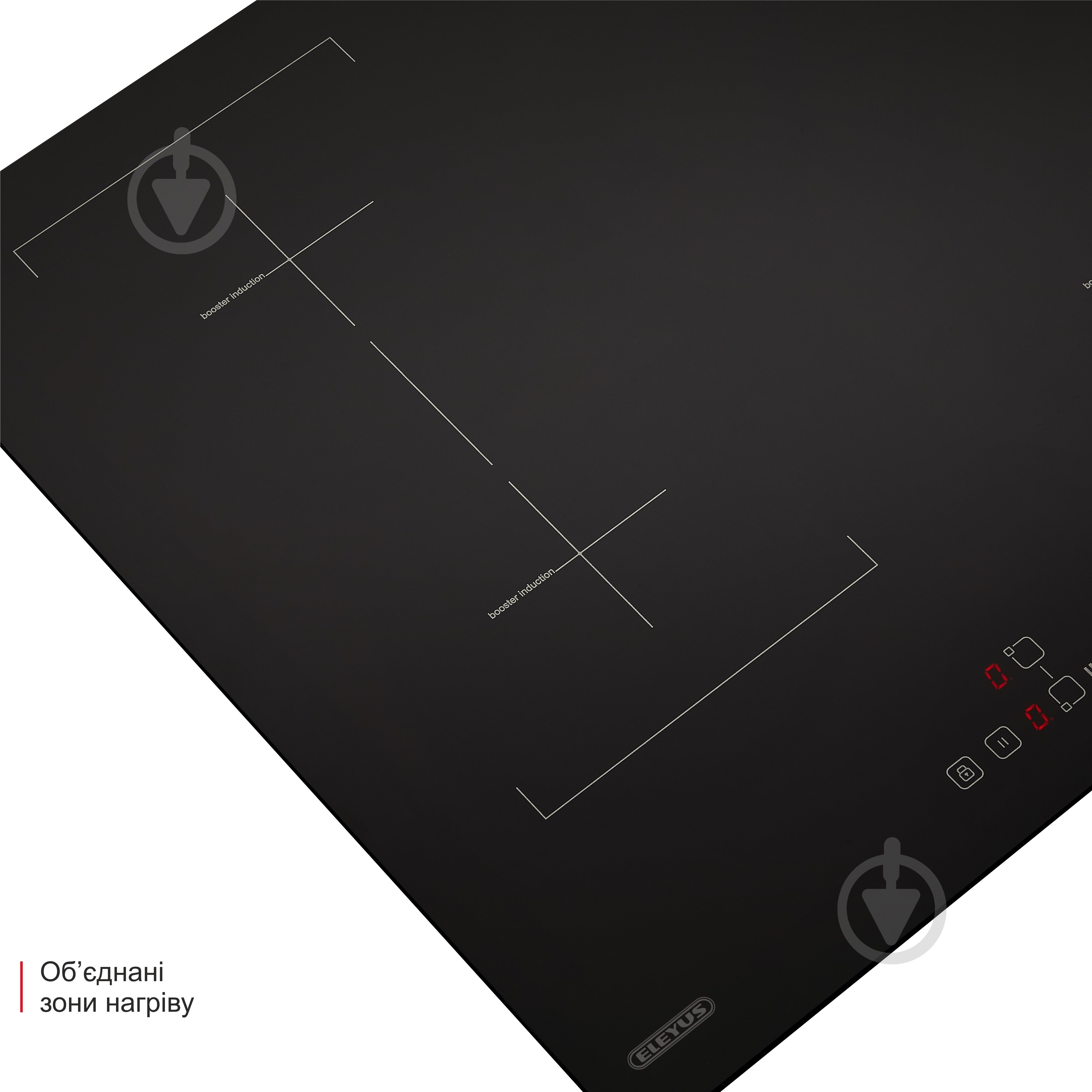 Варочная поверхность индукционная Eleyus ELIT 60 BL I - фото 6