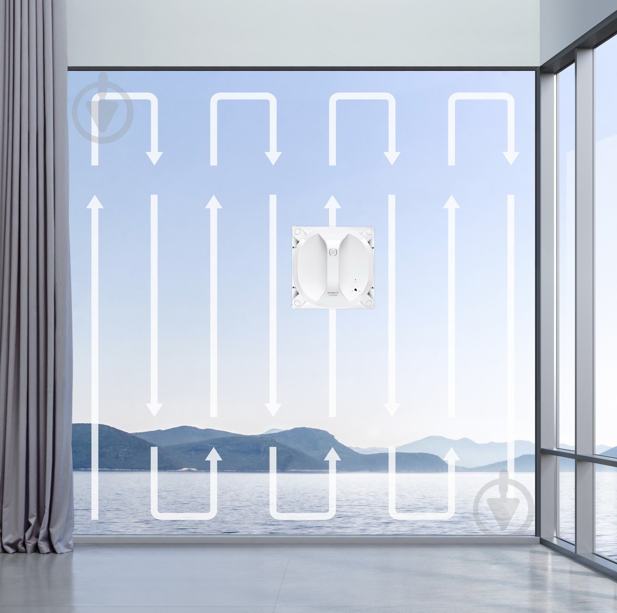 Робот-пылесос Ecovacs WINBOT X White ER-WX - фото 8