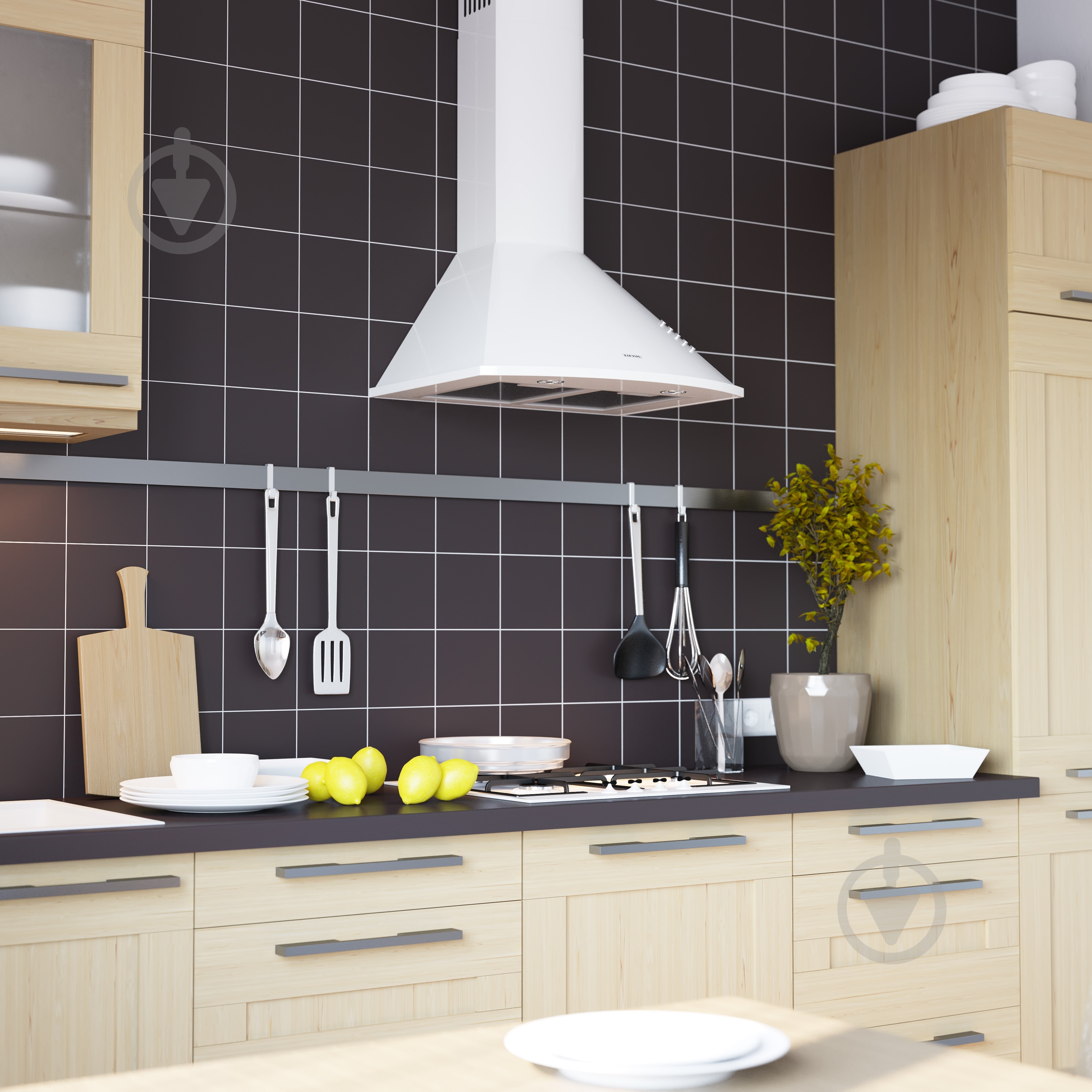 Вытяжка Eleyus Bora 1200 LED SMD 60 WH - фото 17