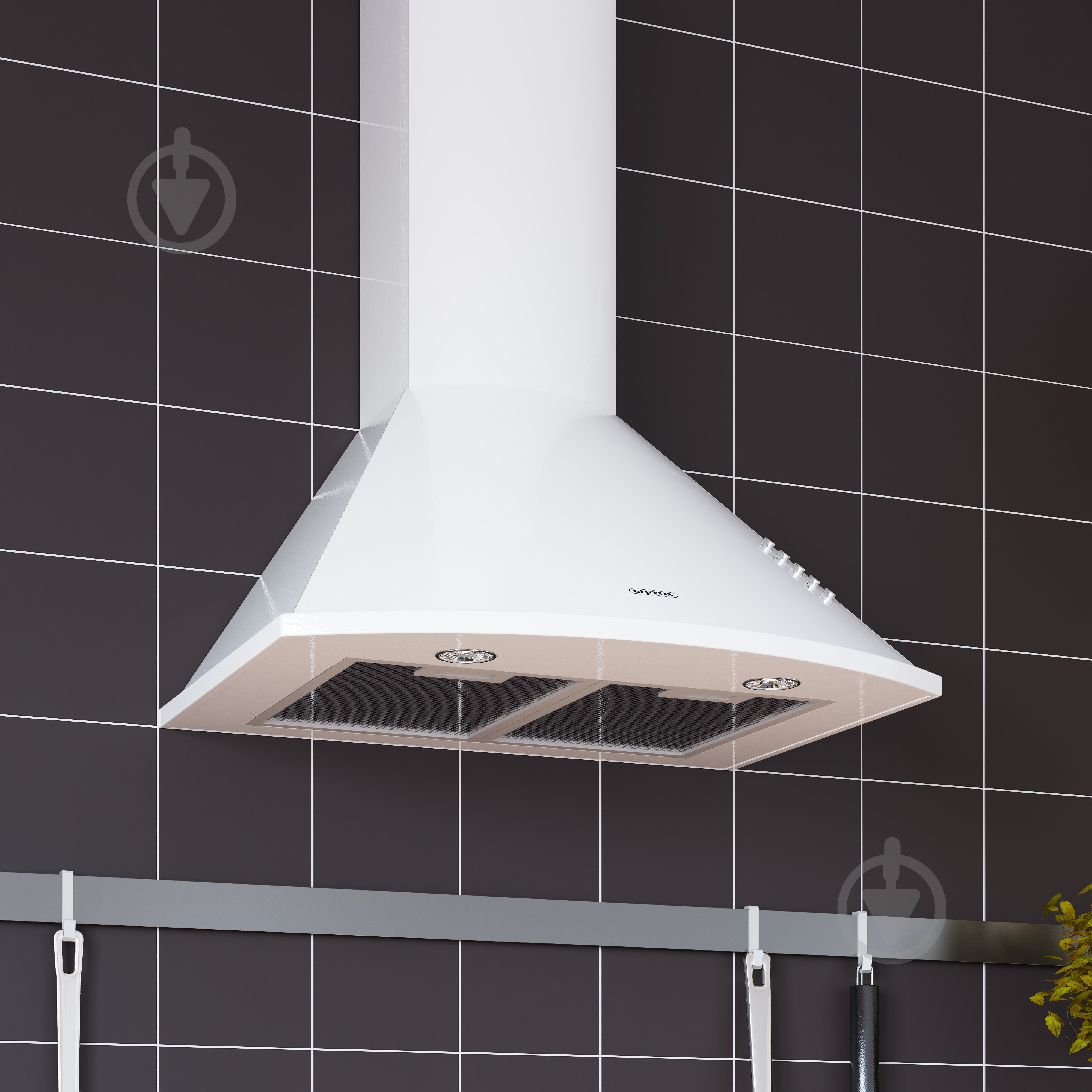 Вытяжка Eleyus Bora 1200 LED SMD 60 WH - фото 20