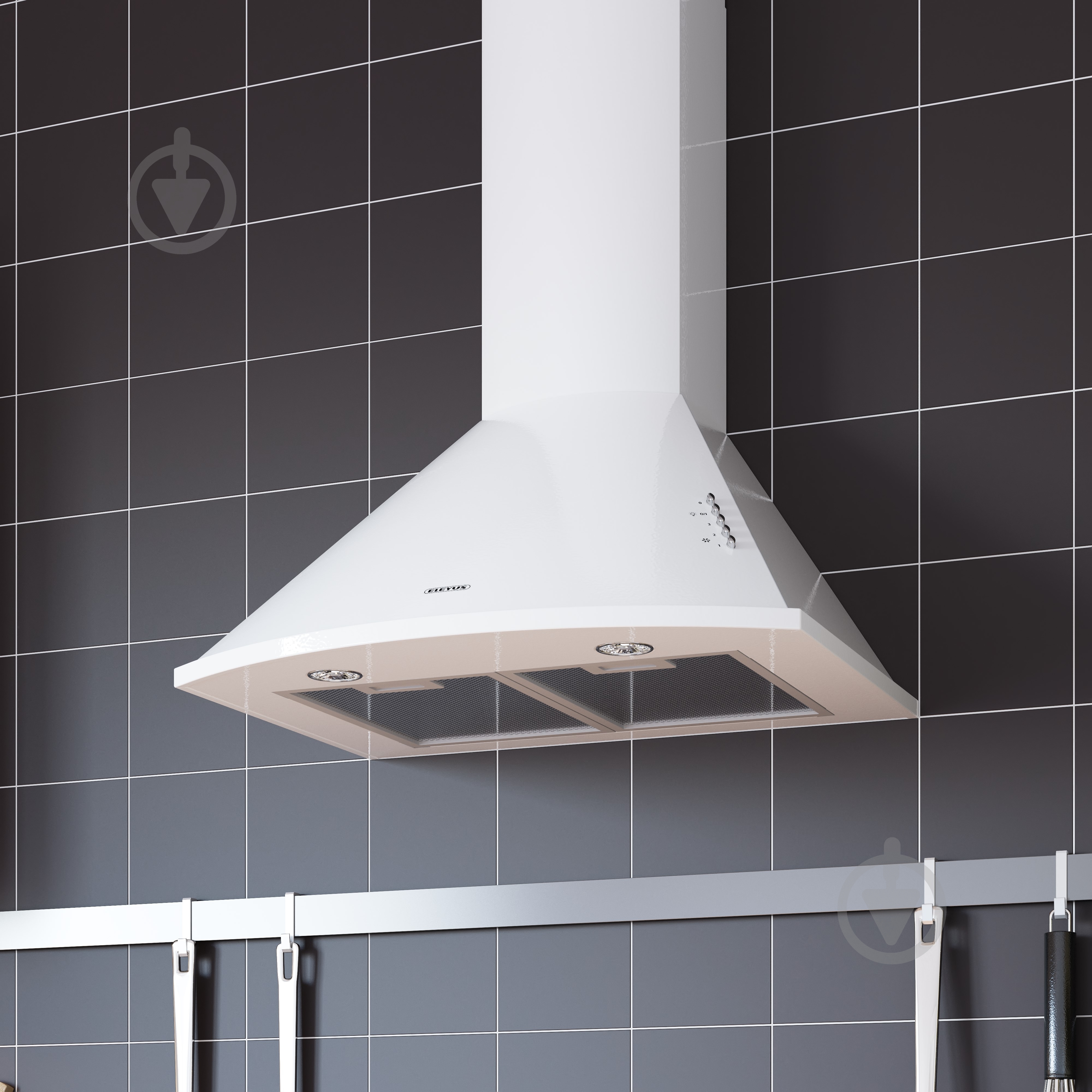 Вытяжка Eleyus Bora 1200 LED SMD 60 WH - фото 21