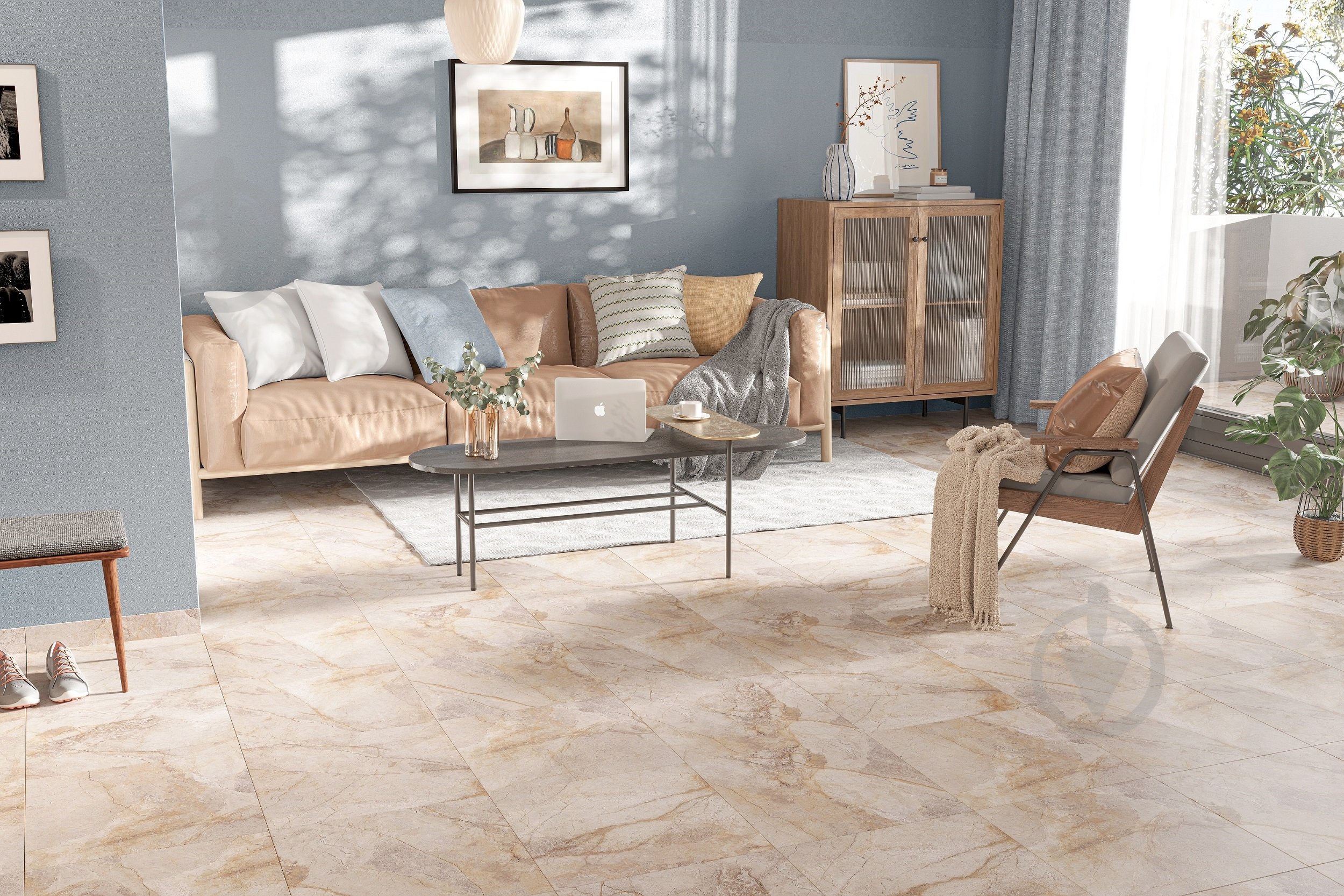 Плитка Allore Group Romano Beige F P NR Mat 47x47 см - фото 13