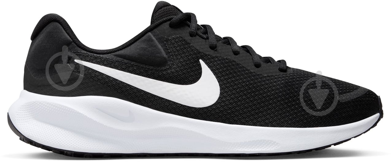 Кросівки чоловічі Nike REVOLUTION 7 FB2207-001 р.47,5 чорні - фото 1