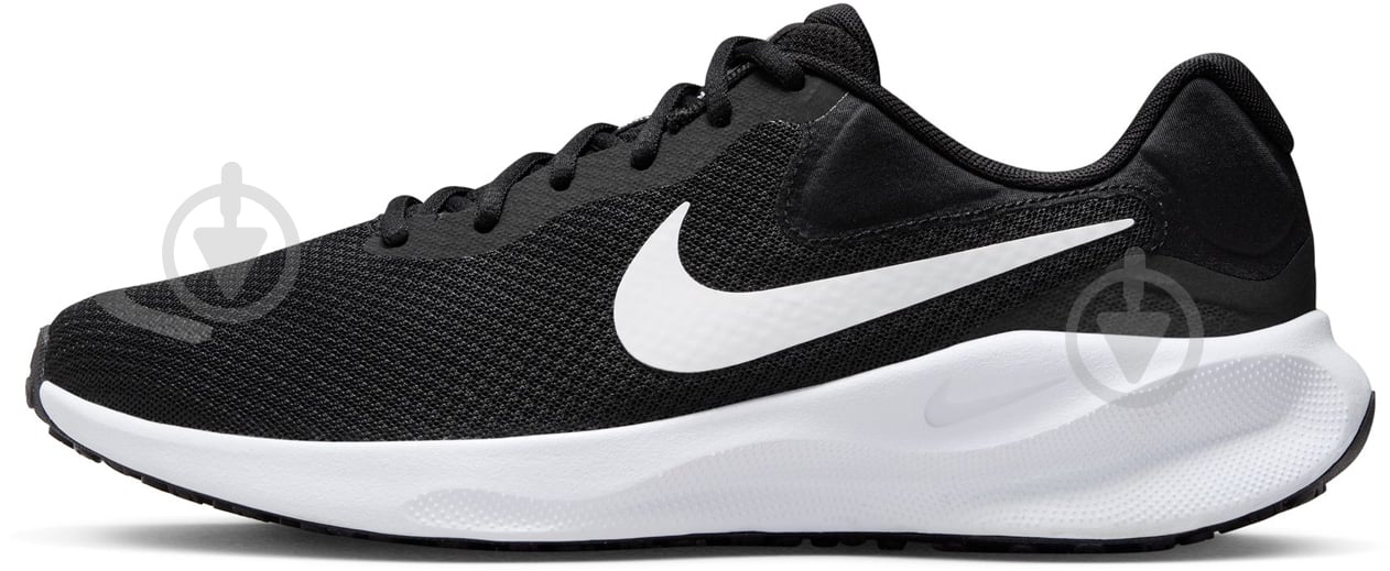 Кросівки чоловічі Nike REVOLUTION 7 FB2207-001 р.47,5 чорні - фото 3