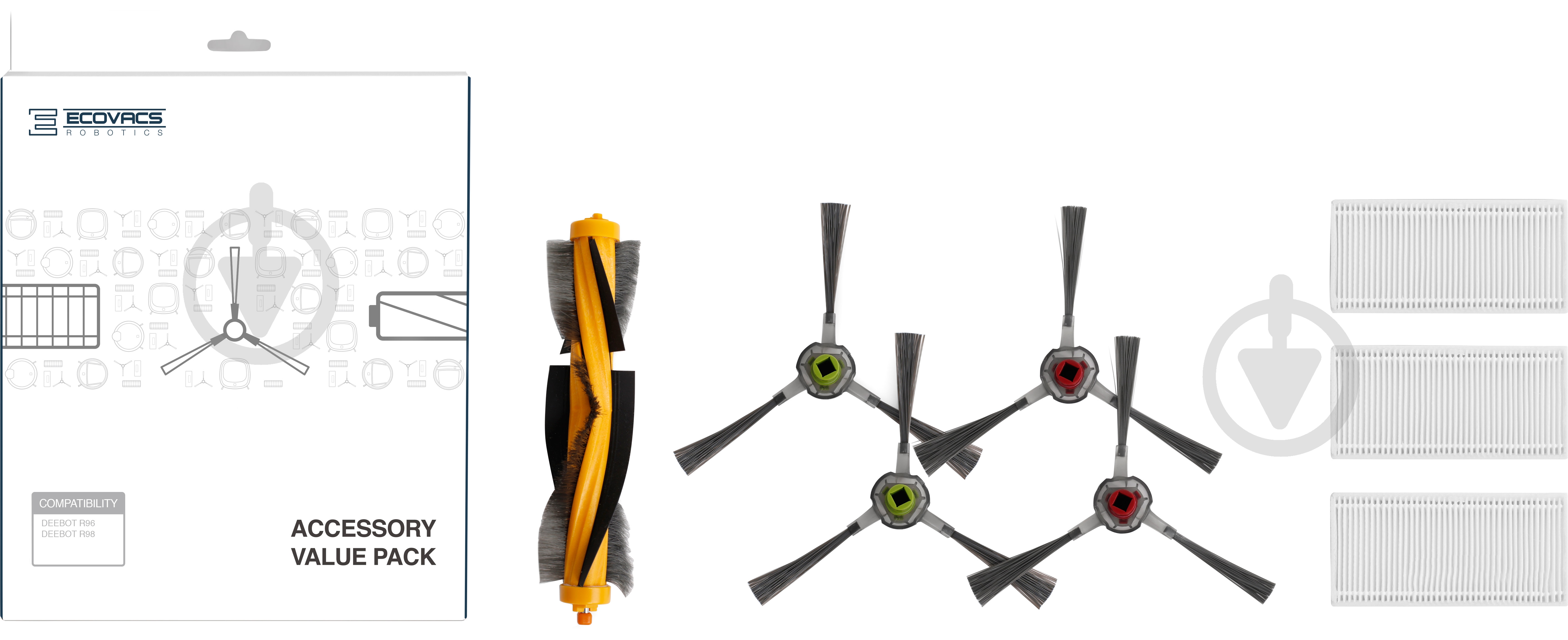Набір аксесуарів Ecovacs DR98-KTA Service Kit for Deebot R96/DR98 - фото 1