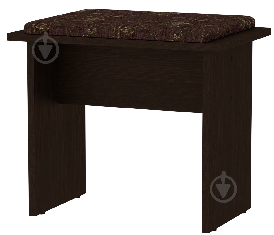 Табурет Компанит Т-7 бостон шоколад / венге - фото 1