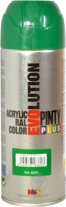 Фарба аерозольна акрилова Ral 6029 400 мл Evolution PINTYPLUS - фото 1