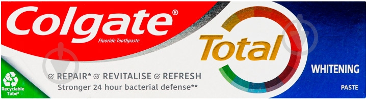 Зубна паста Colgate Total 12 Відбілювання 75 мл - фото 1