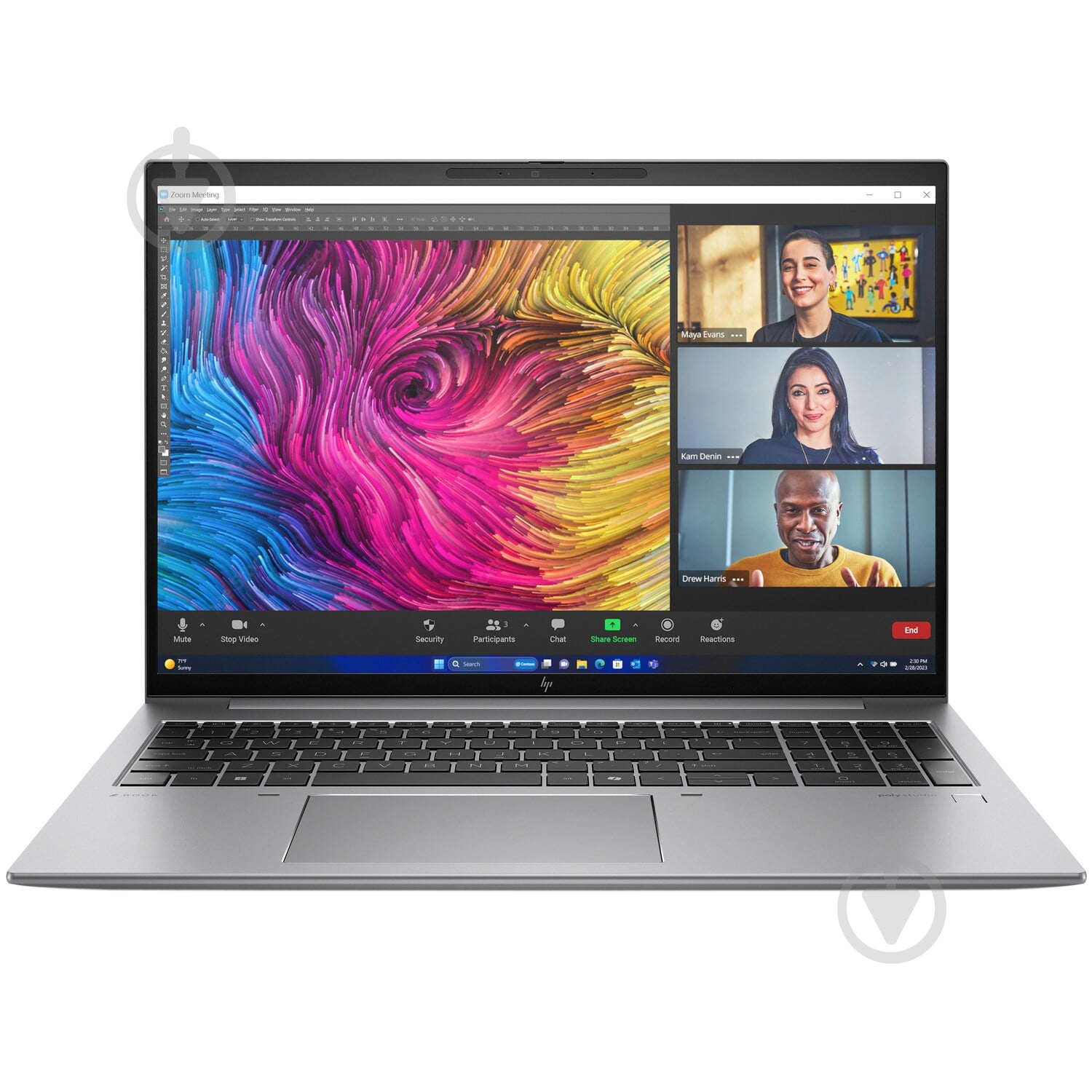 Ноутбук HP ZBook Firefly 16 G11 16" (5G4F2ES) silver - фото 1