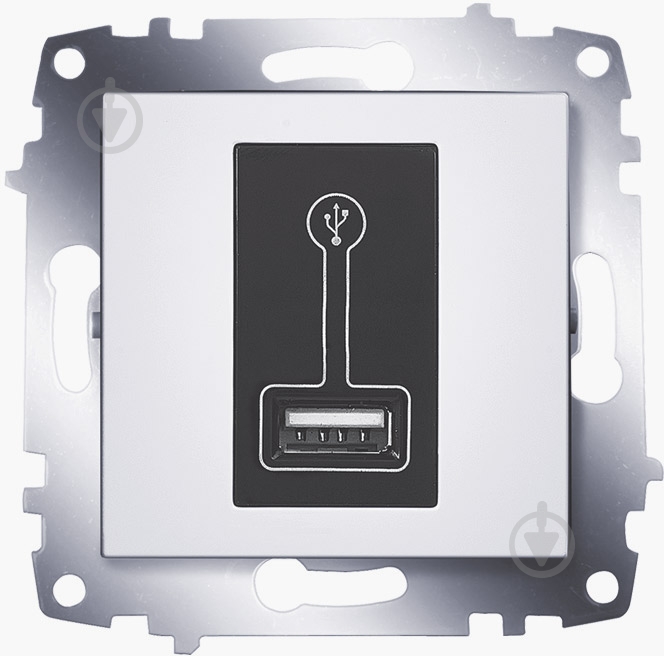 Розетка USB ABB Cosmo белый 619-010200-142 - фото 1 Розетка USB ABB Cosmo белый 619-010200-142 - фото 1