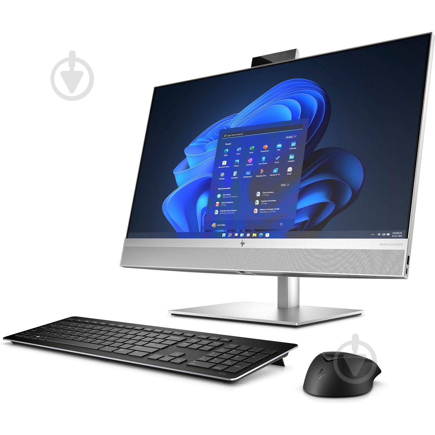 Моноблок HP EliteOne 870 27" (99B12ET) silver - фото 3