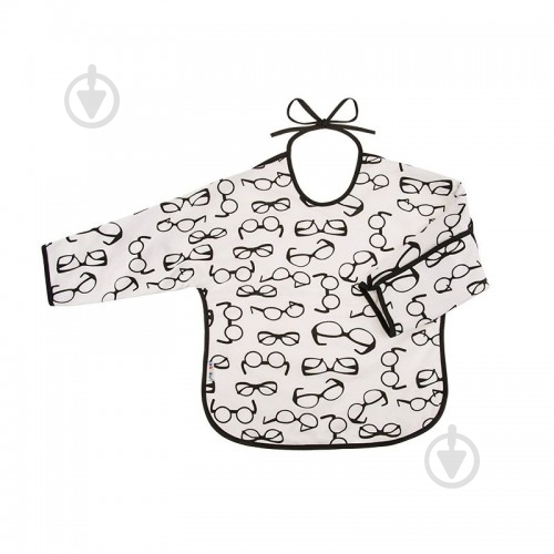 Нагрудники детские Akuku Очки белый A1744 - фото 1