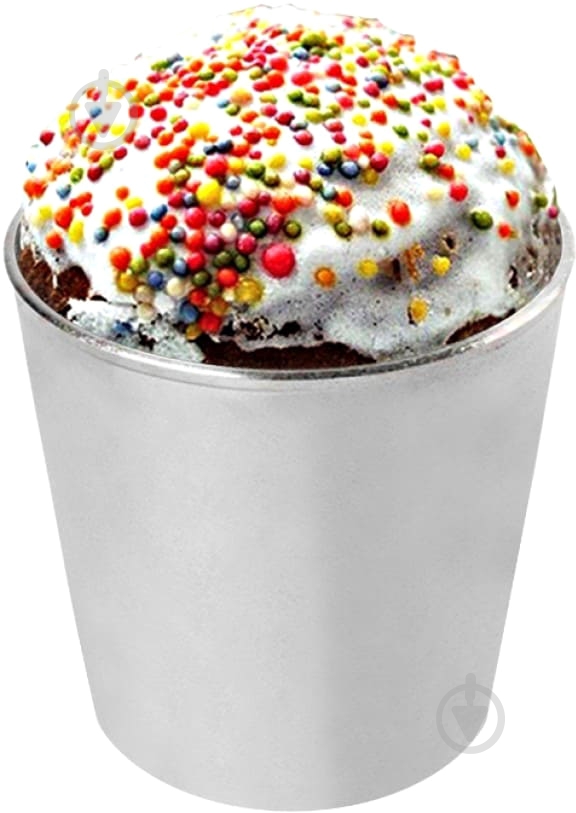 Форма для кулича Biol 1л алюминиевая FK-02 - фото 2 Форма для кулича Biol 1л алюминиевая FK-02 - фото 2